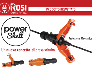 Rosi Power Shell presa schuko sicurezza