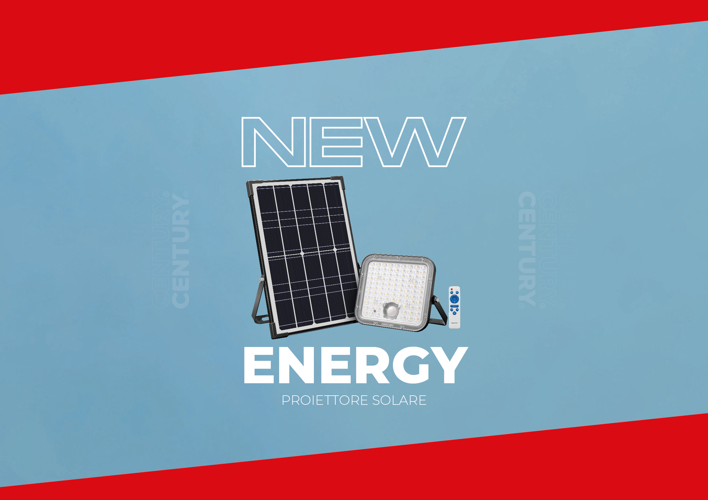 illuminatore solare potente Century Pepautomazione P6P