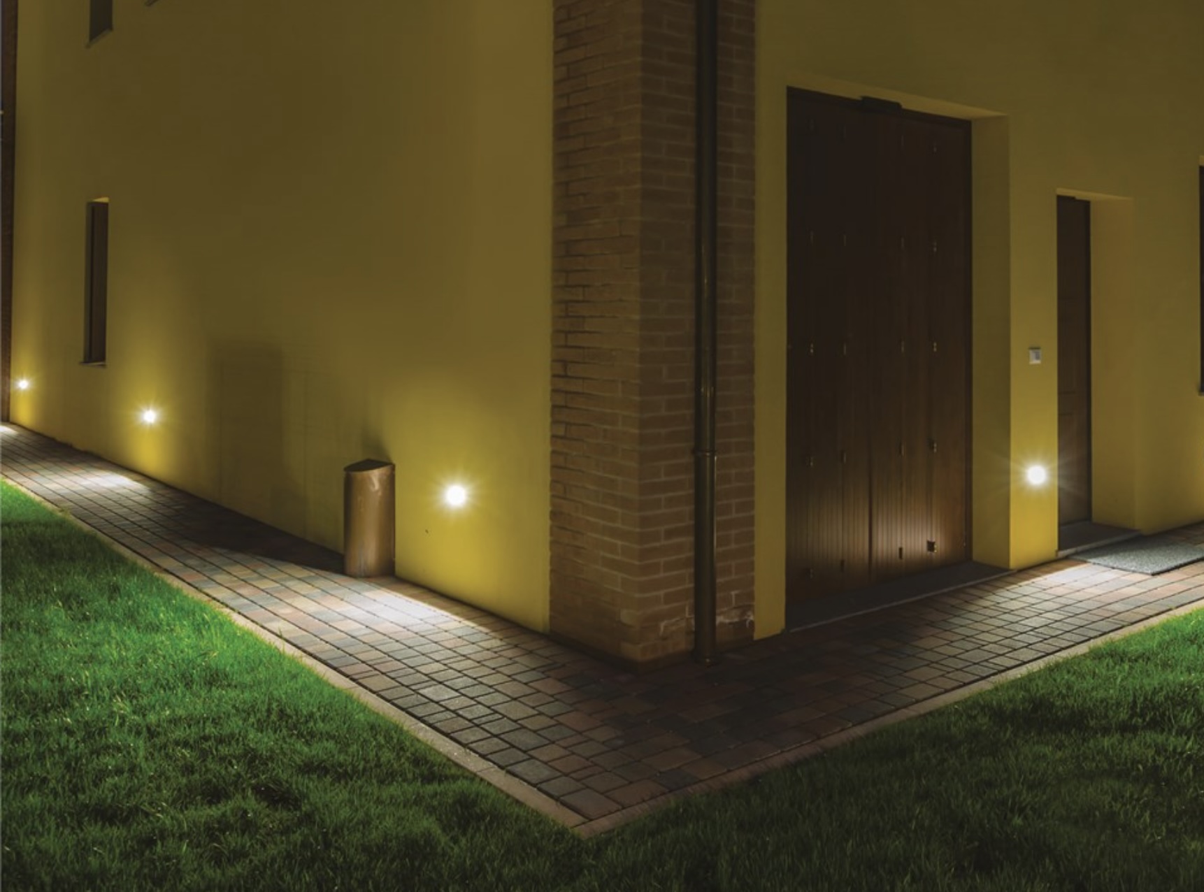 MAIA lampada da incasso segnapasso Mareco Luce PepautomazioneP&P